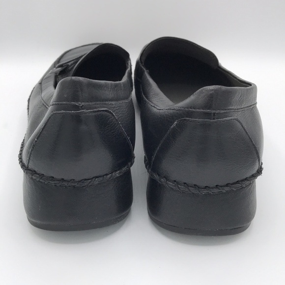 Nurture black square toe loafers, 9M - Picture 4 of 8